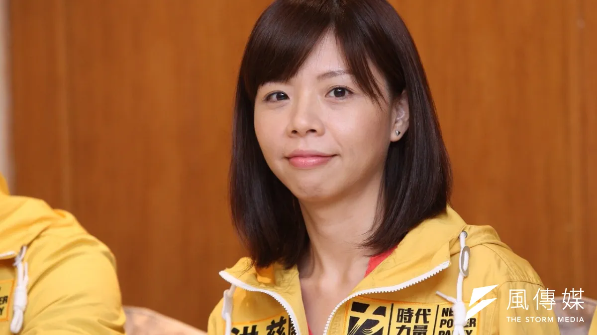 時代力量立委參選人洪慈庸今日炮火對準國民黨總統參選人洪秀柱。(資料照片,楊子磊攝)