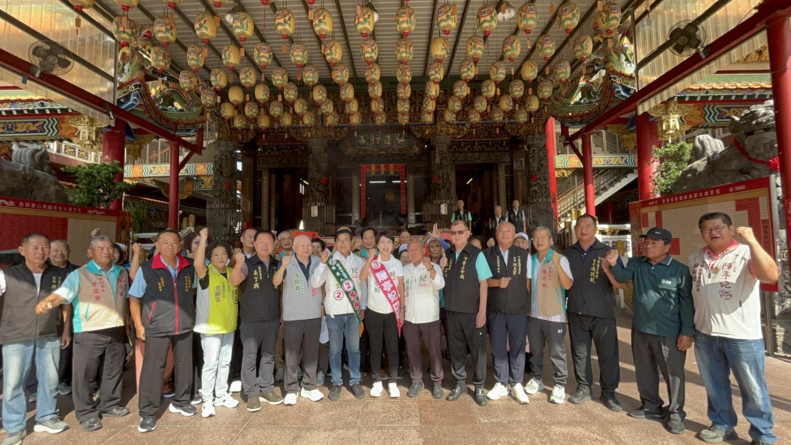 陳亭妃從下營「會贏」掃到南關線!聚焦南科四期、交通與文化建設 力拚台南均衡發展
