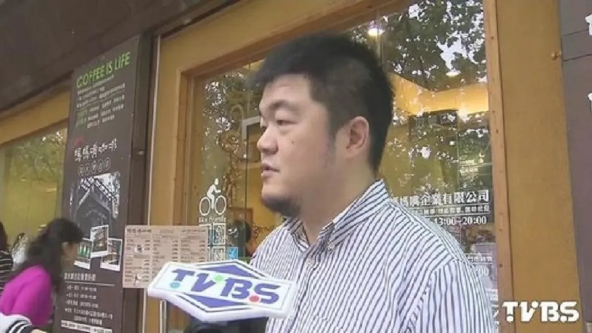 前年震驚社會的媽媽嘴命案,咖啡館老闆一審無罪,二審卻被判要負連帶民事賠償責任。截取自TVBS電視畫面。