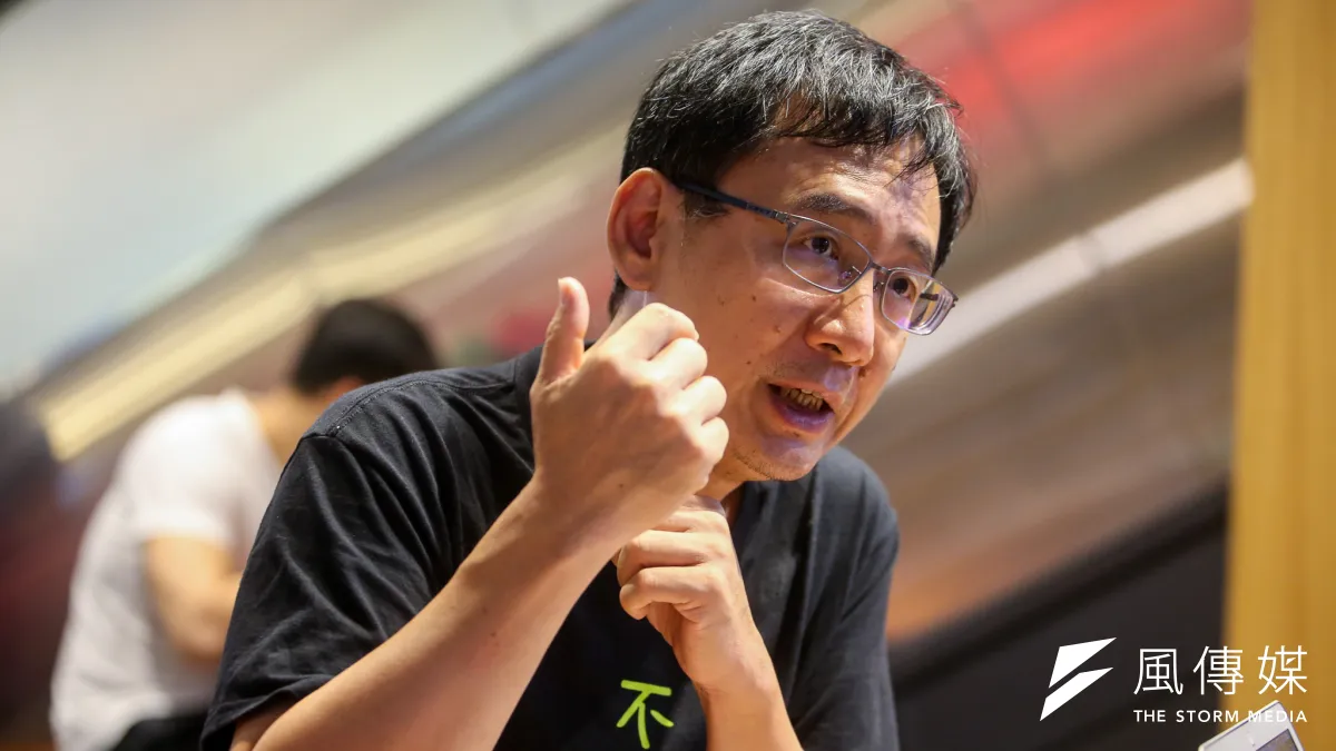 燃點公民平台的投票指南計畫主持人金崇誠表示,選舉品質之所以差,原因就在民眾獲得的資訊不夠完整。(陳明仁攝)