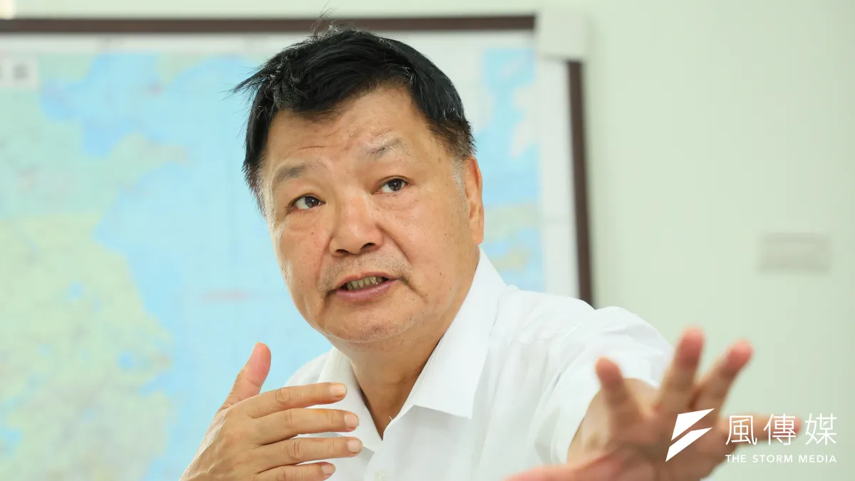 前國防安全研究院執行長李文忠就大罷免失敗對民進黨提出警示。(顏麟宇攝)