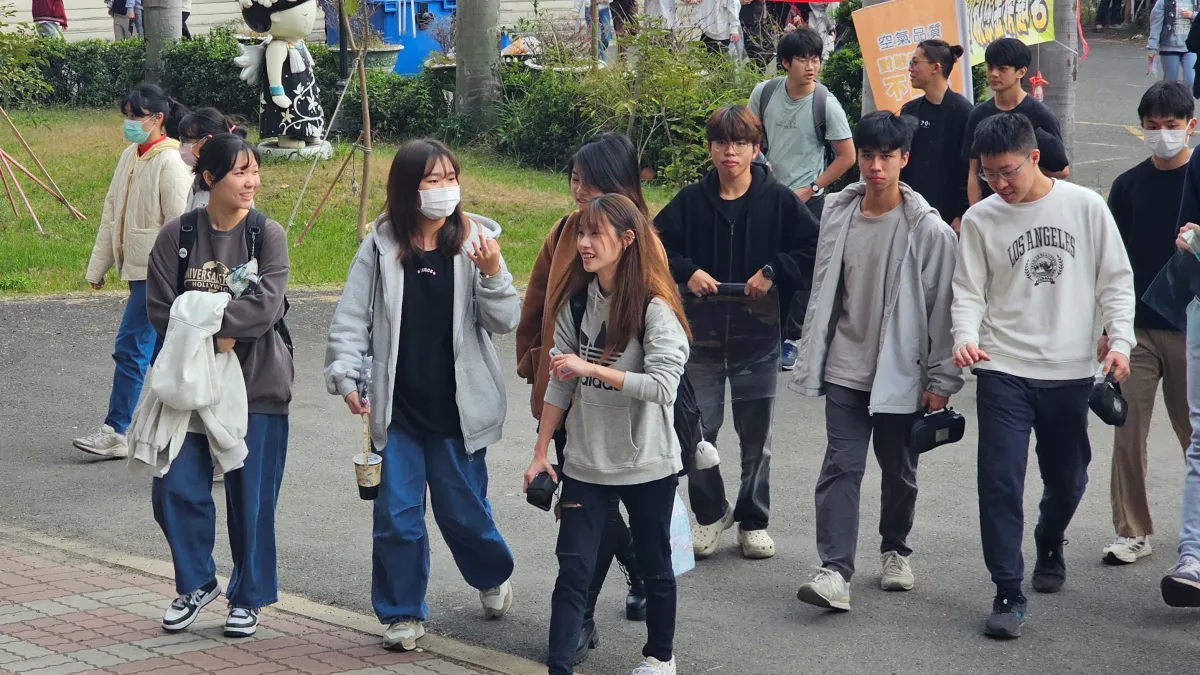 114學年度學測。學校,考試,校園學生。(中山大學提供)