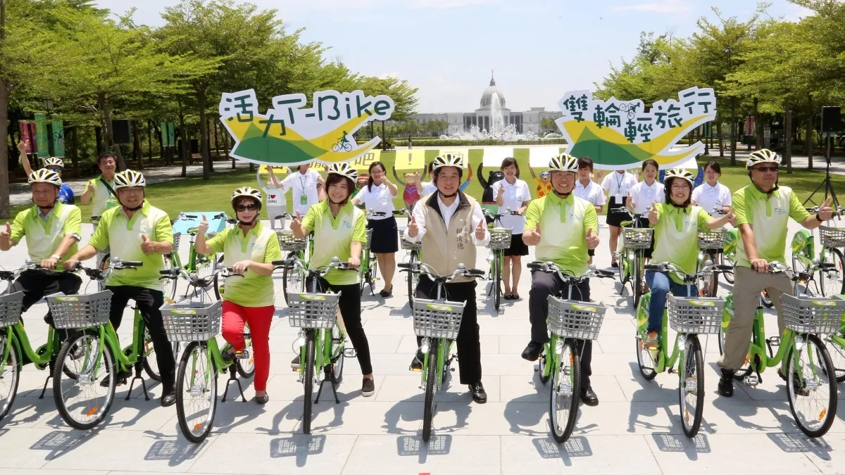 台南T-Bike正式上路 前30分鐘免費