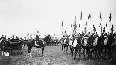 德意志帝國陸軍校閱(資料照:取自Wikimedia Commons)