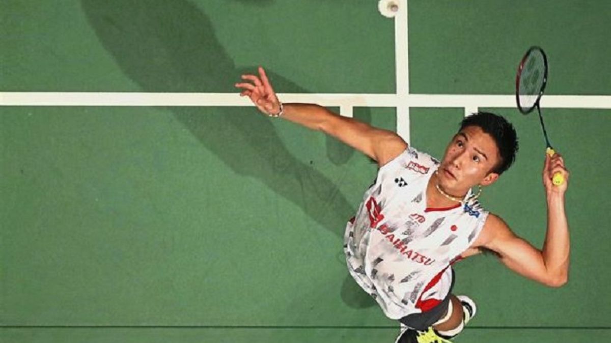 日本桃田賢斗擊敗林丹,晉級日本公開賽4強。(美聯社) 日本桃田賢斗擊敗林丹,晉級日本公開賽4強。(美聯社)