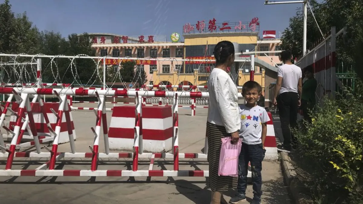 中國在新疆對少數民族的壓迫成為國際關注的焦點。(美聯社)
