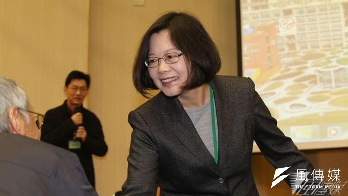 「時代力量」新政黨成立,民進黨主席蔡英文表示祝福。(資料照/楊子磊攝) 「時代力量」新政黨成立,民進黨主席蔡英文表示祝福。(資料照/楊子磊攝)