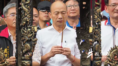 針對國民黨總統參選人韓國瑜(見圖)選情,國民黨中常委江碩平在受訪時表示,韓須先表示出對黨的尊重。(資料照,新新聞林瑞慶攝)