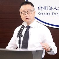 海峡交流基金会の羅文嘉副董事長兼秘書長が、6月20日に記者会見を開いた。(写真/楊騰凱撮影) 海峡交流基金会の羅文嘉副董事長兼秘書長が、6月20日に記者会見を開いた。(写真/楊騰凱撮影)