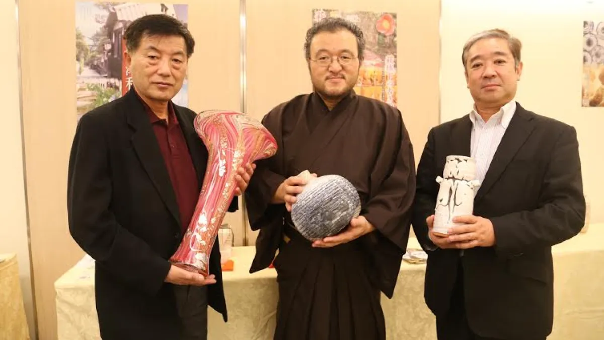 四百年日本萩燒工藝精品 葫蘆墩文化中心展出