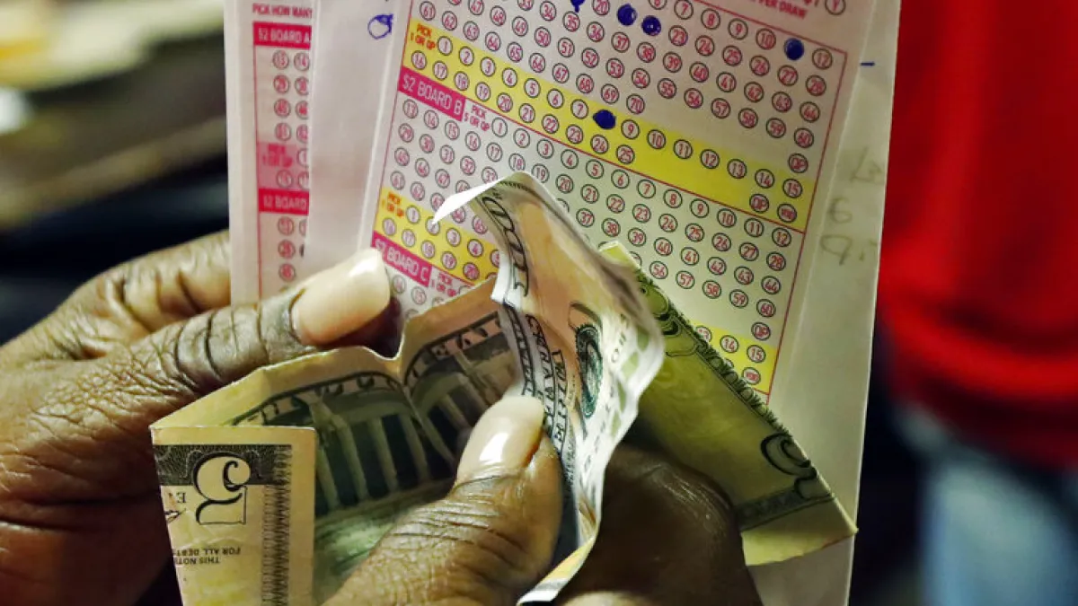 讓美國老百姓魂牽夢縈的兆彩(Mega Millions)。(美聯社)