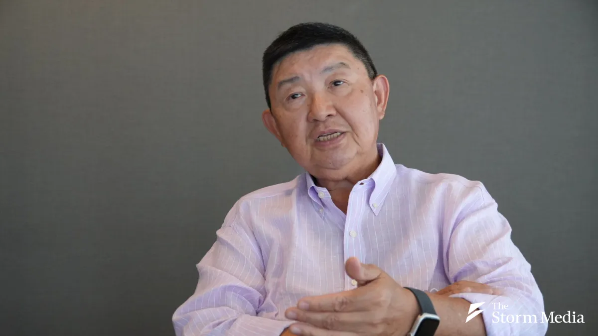 Li Dazhuang (李大壯), chairman of the China New Era Think Tank Foundation, told 風傳媒 in an exclusive interview that the Chinese Communist Party will not underwrite the Kuomintang's electoral fortunes. (File photo by Chang Chun-kai)