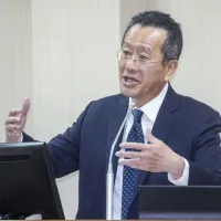 20日、日米共同演習について語る台湾の顧立雄国防部長。(写真/中央社) 20日、日米共同演習について語る台湾の顧立雄国防部長。(写真/中央社)