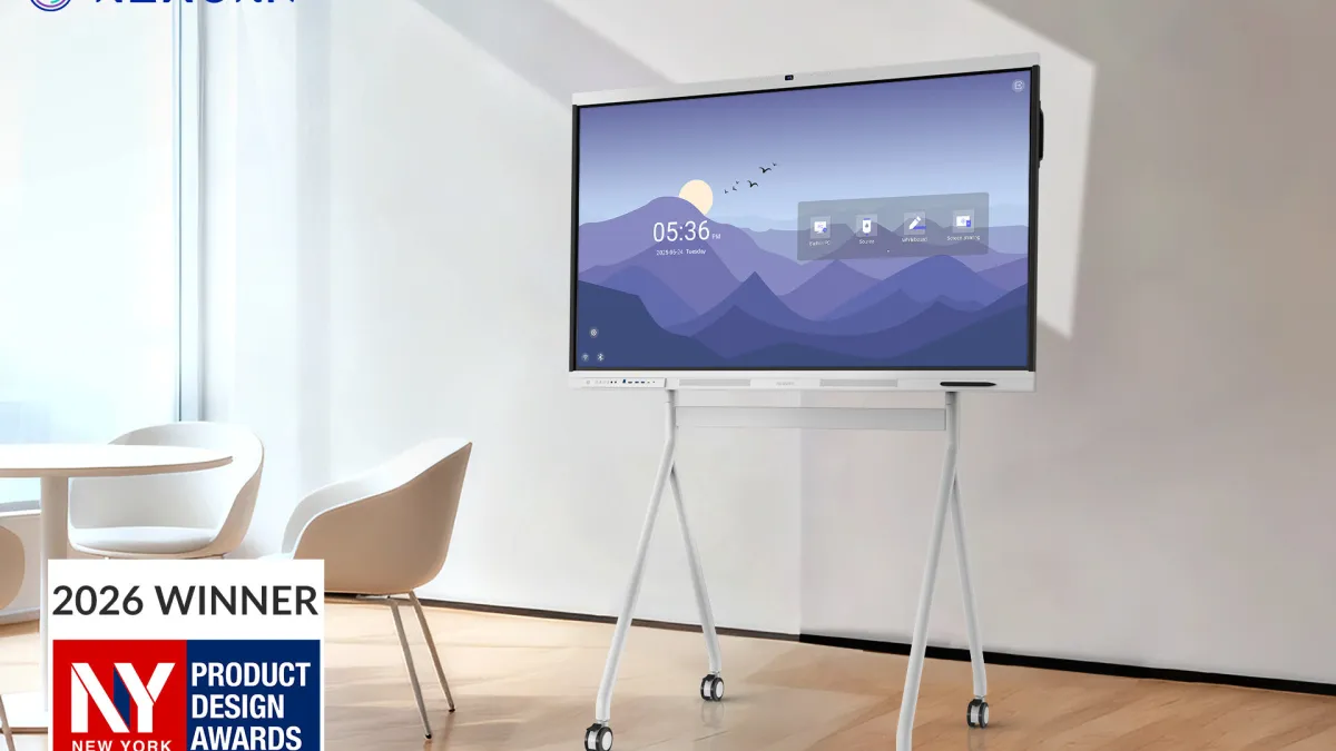 Nework's NewBoard P Series Wins Silver at 2026 NY Product Design Awards