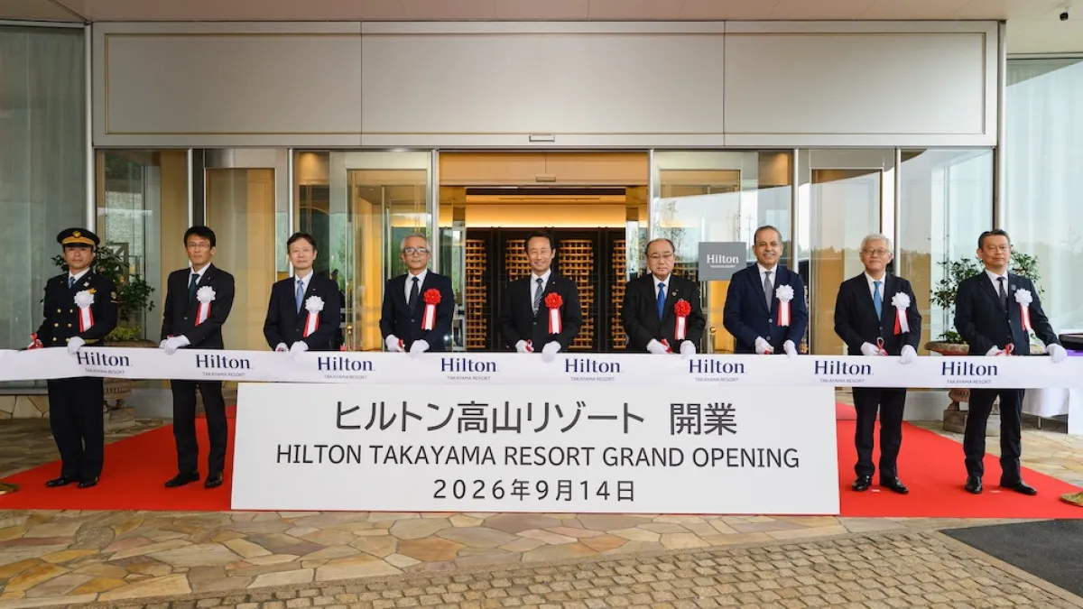 ヒルトンはJR東海グループとの協業により、岐阜県初進出となる「ヒルトン高山リゾート」を2026年9月14日に開業した。(写真/ヒルトン ブランドPR事務局提供)
