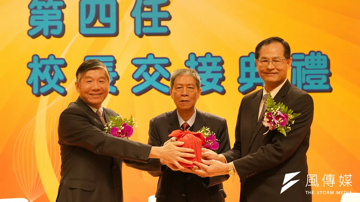 台中修平科技大學於今日舉行新卸任校長交接典禮。(圖/修平科技大學提供)