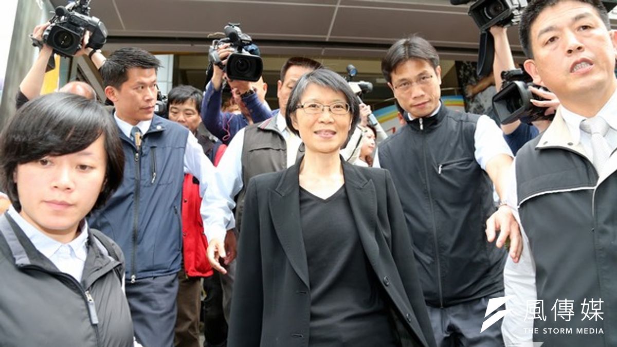 由於掛「國立」問題無法解決,第一夫人周美青暫時取消訪日。(吳逸驊攝) 由於掛「國立」問題無法解決,第一夫人周美青暫時取消訪日。(吳逸驊攝)