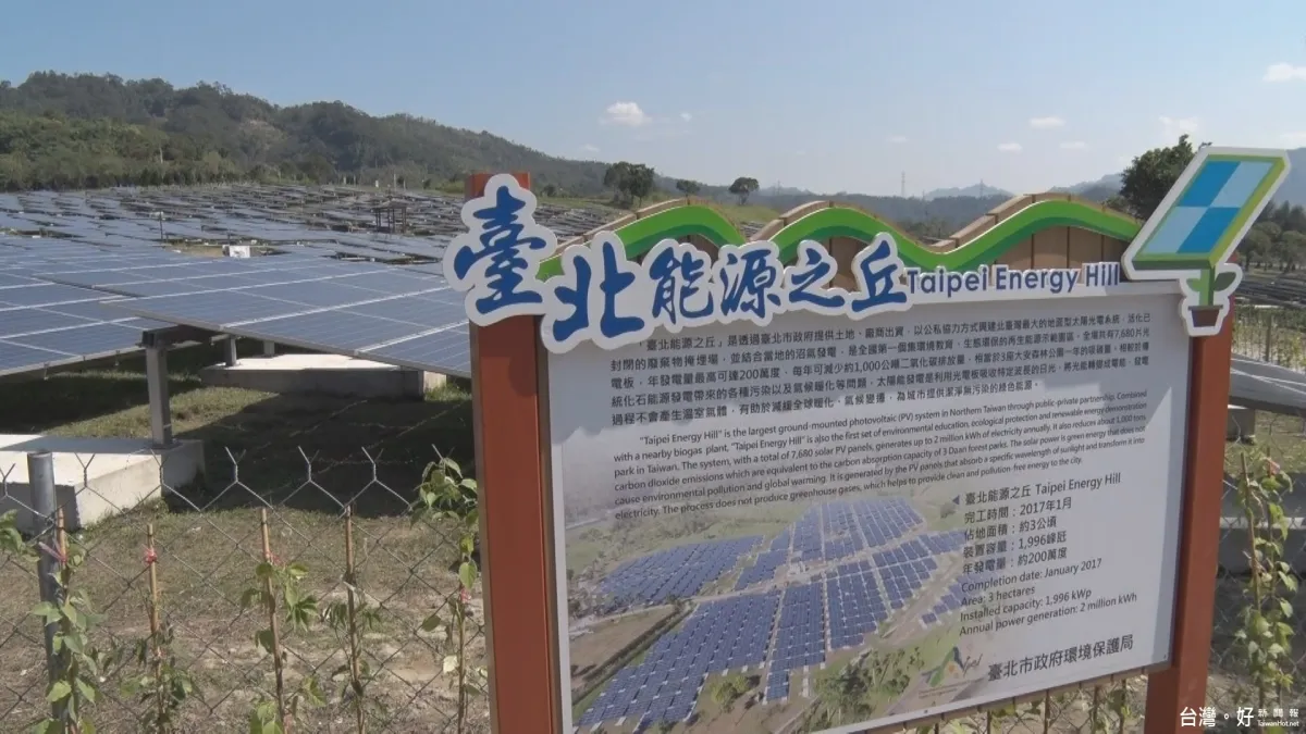 福德坑設太陽能電廠 北市推綠能生態觀光