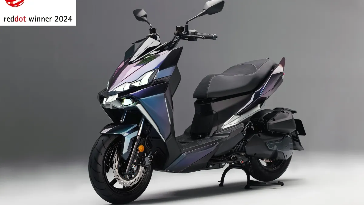 由NOVA DESIGN浩漢產品設計為SYM三陽機車設計的新一代DRGBT概念車榮獲紅點產品設計獎(圖片來源:Sym)