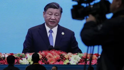 中國國家主席習近平(見圖)主打「一帶一路」主場外交,邀請來的歐洲國家領導人比過去兩屆大縮水,原因出在哪? (美聯社)