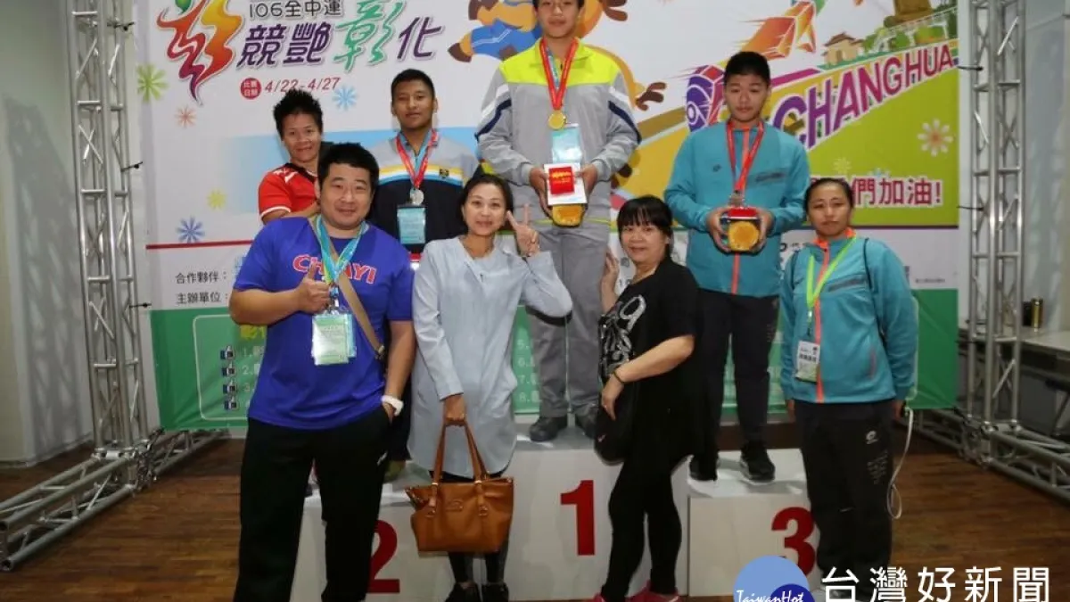 嘉義縣創全國中等學校運動會佳績 奪得7金9銀7銅