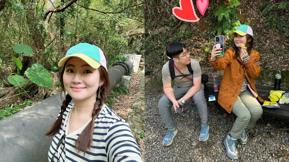 Selina和男友的合影在陸網上瘋傳。(圖/翻攝自微博) Selina和男友的合影在陸網上瘋傳。(圖/翻攝自微博)