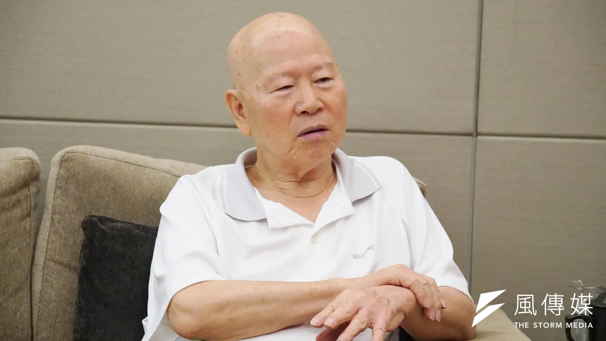 中美對抗情勢趨緊、香港爆發反送中行動。對此,前民進黨主席許信良接受《風傳媒》專訪時指出,這是中國大陸近年極端政治的「物極必反」。(盧逸峰攝)