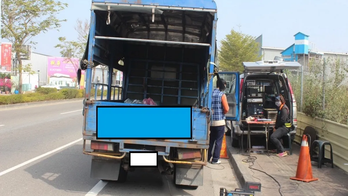 降低細懸浮微粒 南市環保局積極管制車輛污染
