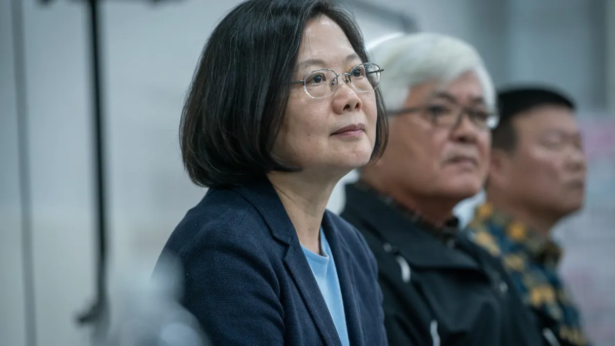 九合一敗選後,蔡英文總統啟動下鄉傾聽之旅,第五站至雲林。(民進黨中央提供)