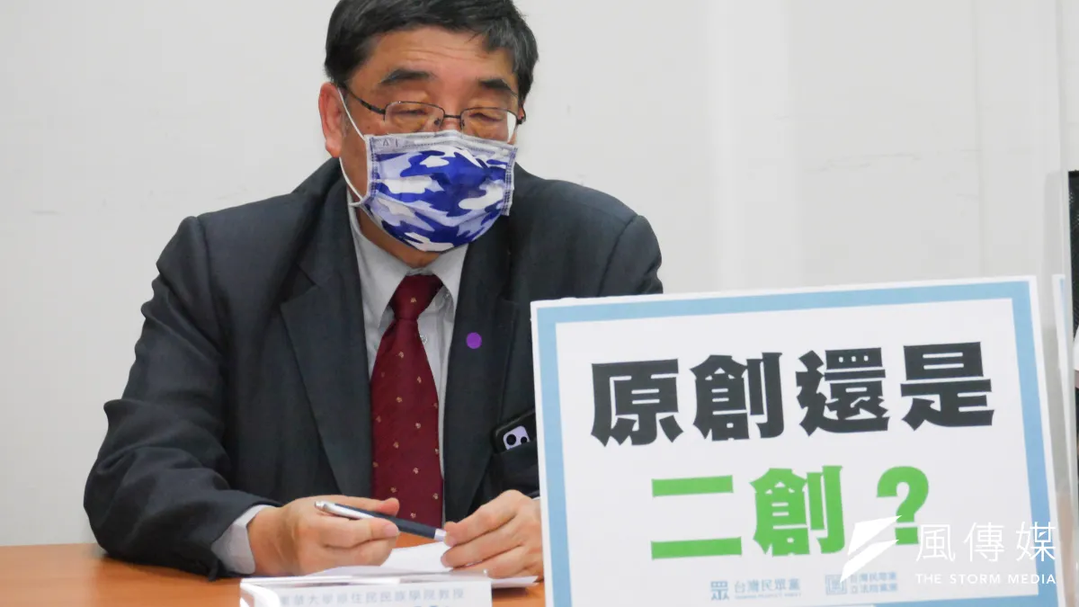 東華大學教授施正鋒(見圖)9日酸民進黨桃園市長參選人林智堅是「小英2.0」。(資料照,蔡親傑攝)
