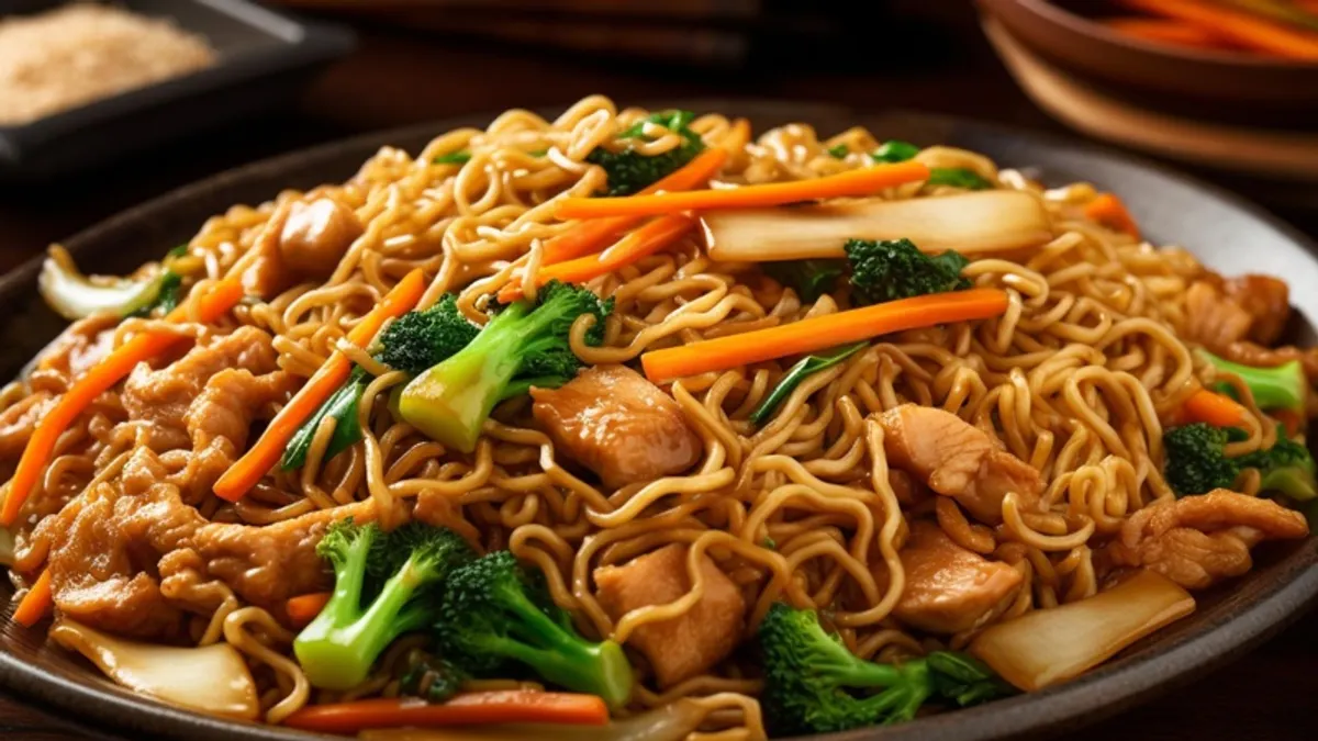 網友分享讓炒麵彈牙有勁,還不會結塊或黏鍋的方法,只要一個簡單的步驟就能輕鬆完成。(示意圖/取自freepik) 網友分享讓炒麵彈牙有勁,還不會結塊或黏鍋的方法,只要一個簡單的步驟就能輕鬆完成。(示意圖/取自freepik)