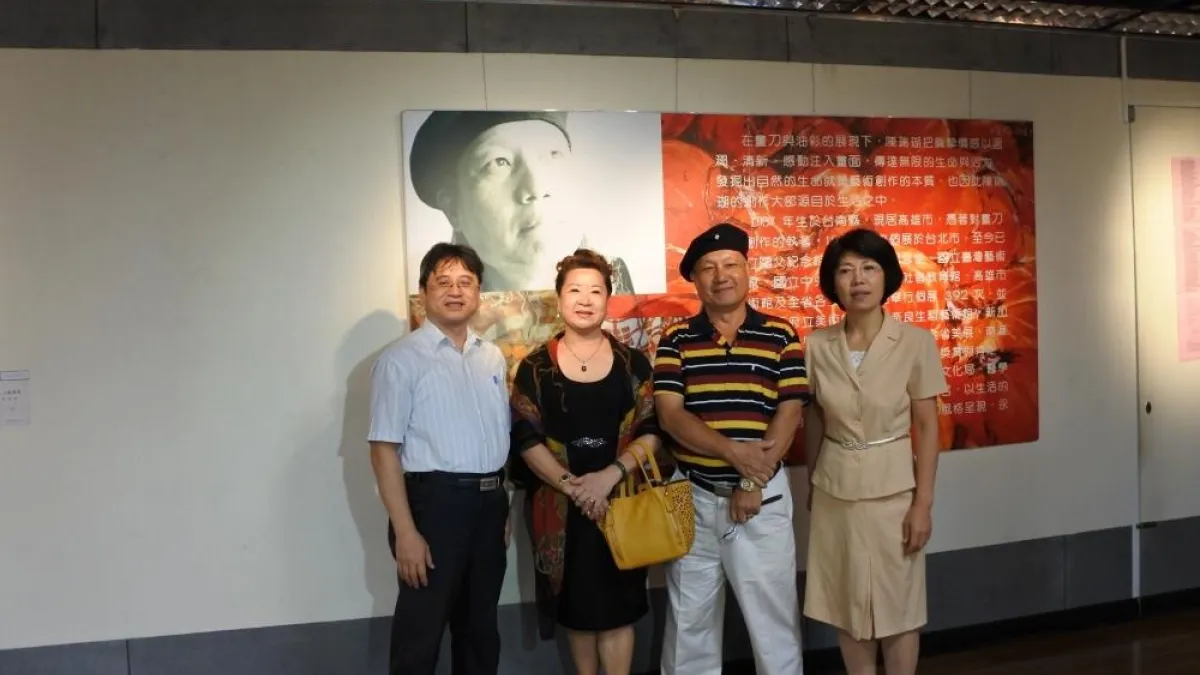 以單支畫刀油彩創作 陳瑞瑚油畫個展於嘉市登場