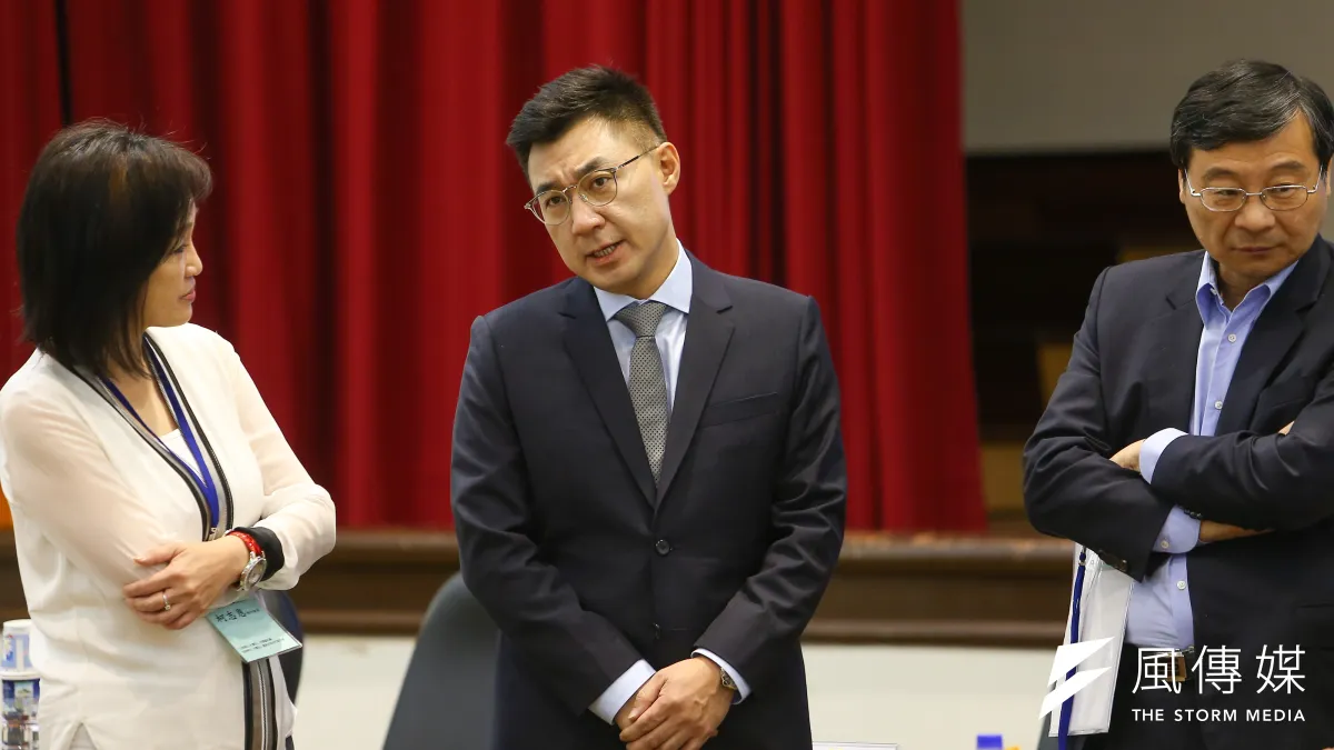 國民黨主席江啟臣主持的改革委員會推出兩岸論述,讓歷任黨主席都發出「不同意見書」。(顏麟宇攝)