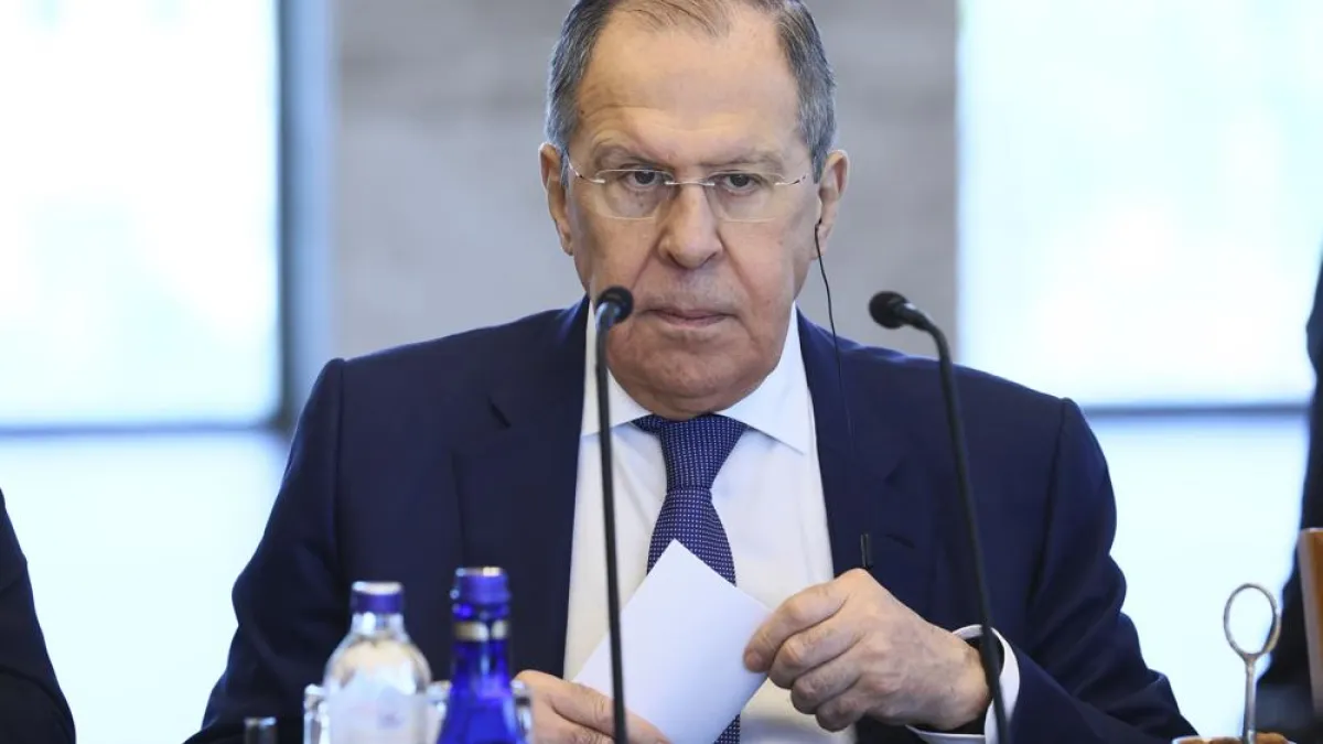 2022年6月8日,俄羅斯外長拉夫羅夫(Sergei Lavrov)出訪土耳其。(AP)