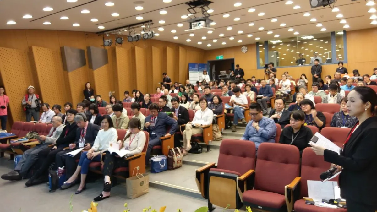新北市政府文化局所屬十三行博物館於5月23日舉辦「古代生活探究─2019新北市國際考古論壇」,匯集法國、日本、韓國以及臺灣知名考古學專家學者,分享古代的生活方式。吸引超過120人參加,參加者反應非常熱絡。 (圖/新北市十三行博物館提供)