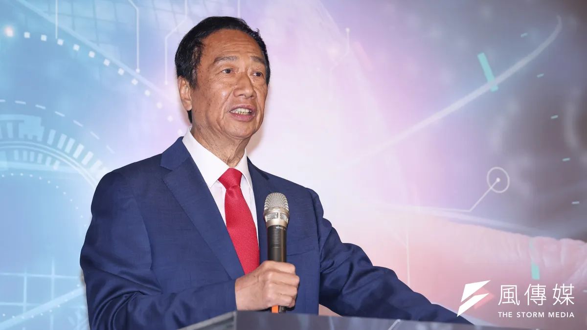 鴻海創辦人郭台銘4月5日宣布參選總統,與新北市長侯友宜競爭國民黨提名。(資料照片,顏麟宇攝)