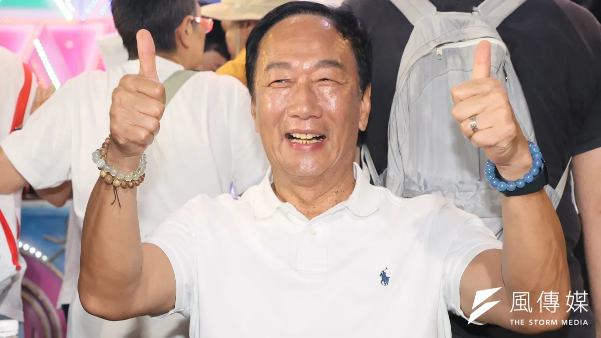 蓄積4年能量的鴻海創辦人郭台銘,於8月底宣布投入2024總統大選。(資料照,柯承惠攝)