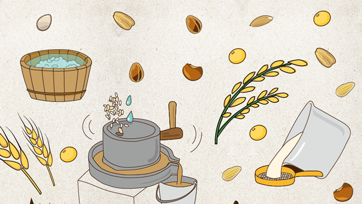 手工和機器生產的植物奶真有差這麼多嗎?(圖/食力提供) 手工和機器生產的植物奶真有差這麼多嗎?(圖/食力提供)