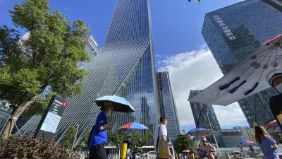 恒大危機,中國房地產。(美聯社)