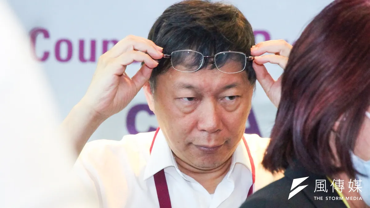 柯文哲表示,北水處已完成新的供水SOP,未來原水濁度超過1萬2000度就會停止取水。(資料照片,曾原信攝)