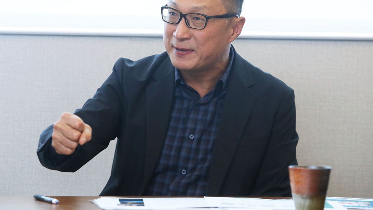 中信金控行政長高人傑說:「我們對棒球的夢想不只是贏球,而是透過對贏球的練習,凝聚共識,追尋更美好生活。」(柯承惠攝) 中信金控行政長高人傑說:「我們對棒球的夢想不只是贏球,而是透過對贏球的練習,凝聚共識,追尋更美好生活。」(柯承惠攝)