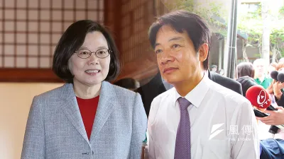 蔡英文(柯承惠攝)賴清德(顏麟宇攝)初選之爭,讓民進黨深陷風暴。