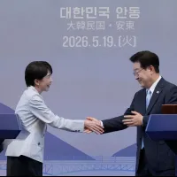 5月19日,日本首相高市早苗與韓國總統李在明舉行聯合記者會。(資料照,美聯社) 5月19日,日本首相高市早苗與韓國總統李在明舉行聯合記者會。(資料照,美聯社)