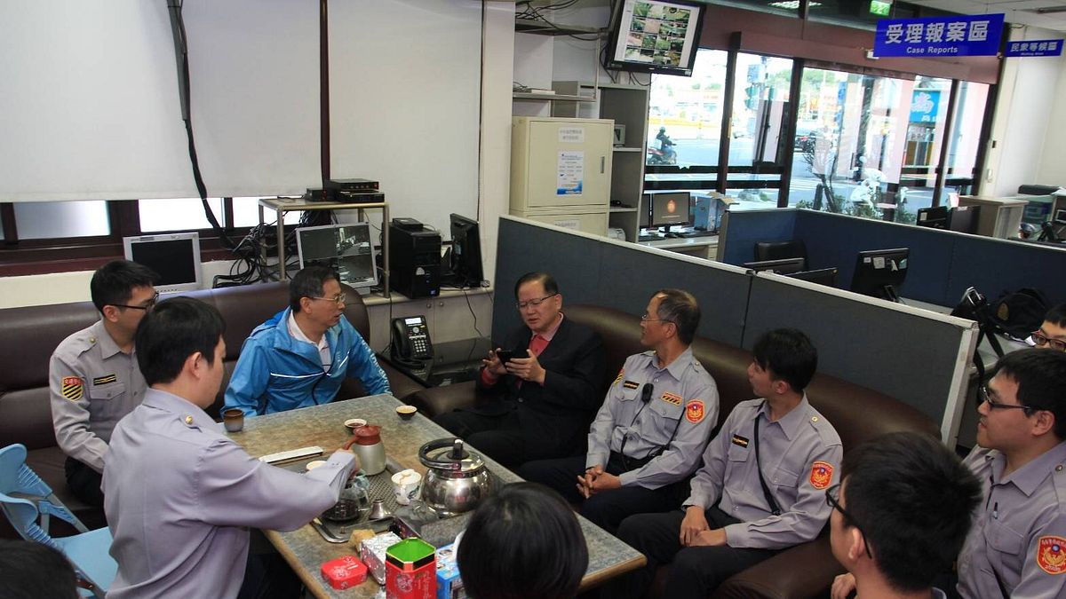 清明連假治安不打烊 警政署長為波麗士加油打氣 清明連假治安不打烊 警政署長為波麗士加油打氣