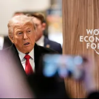 2026年1月21日、ダボスで開催された世界経済フォーラムに出席するドナルド・トランプ米大統領(写真/AP通信提供) 2026年1月21日、ダボスで開催された世界経済フォーラムに出席するドナルド・トランプ米大統領(写真/AP通信提供)