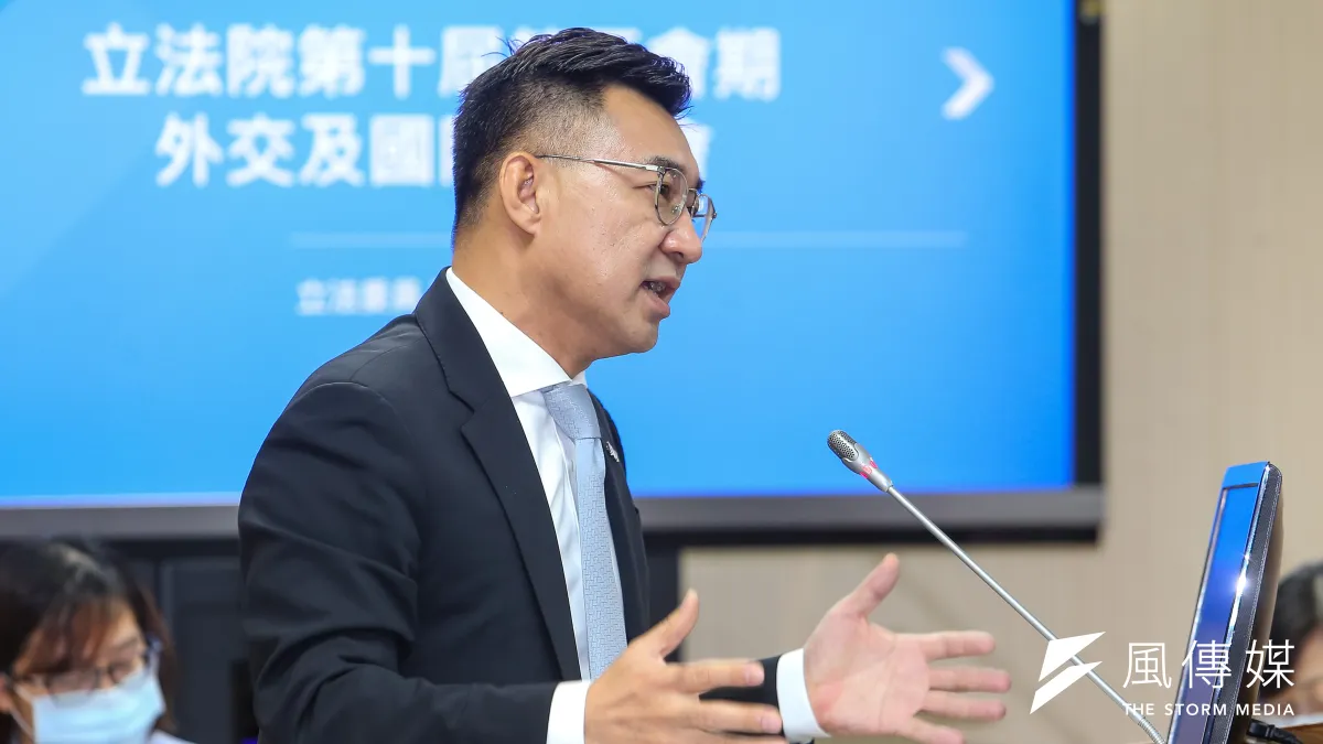 江啟臣強調,衷心祈願蔡英文能檢討缺水、缺電、缺疫苗的種種問題,拿出領導人的高度與戰略。(資料照,顏麟宇攝)