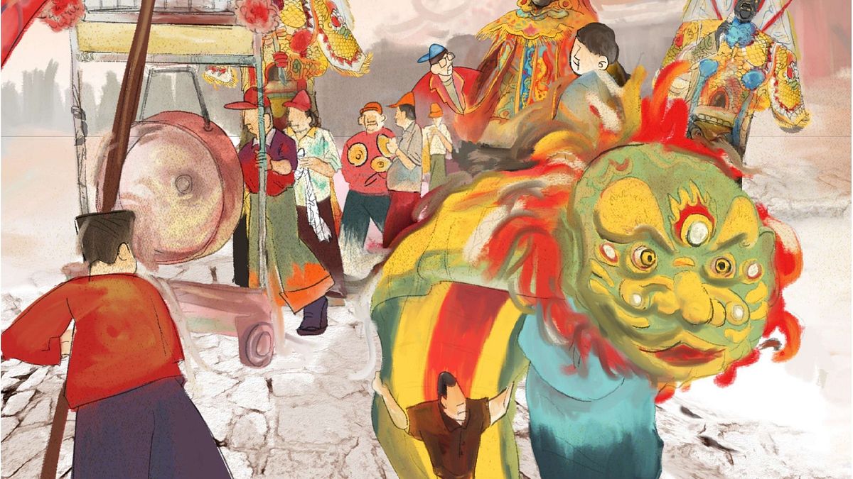 無形文化資產-北管音樂經常出現在廟會遶境「迎鬧熱」場合,輸人不輸陣(圖/新北市政府文化局提供) 無形文化資產-北管音樂經常出現在廟會遶境「迎鬧熱」場合,輸人不輸陣(圖/新北市政府文化局提供)