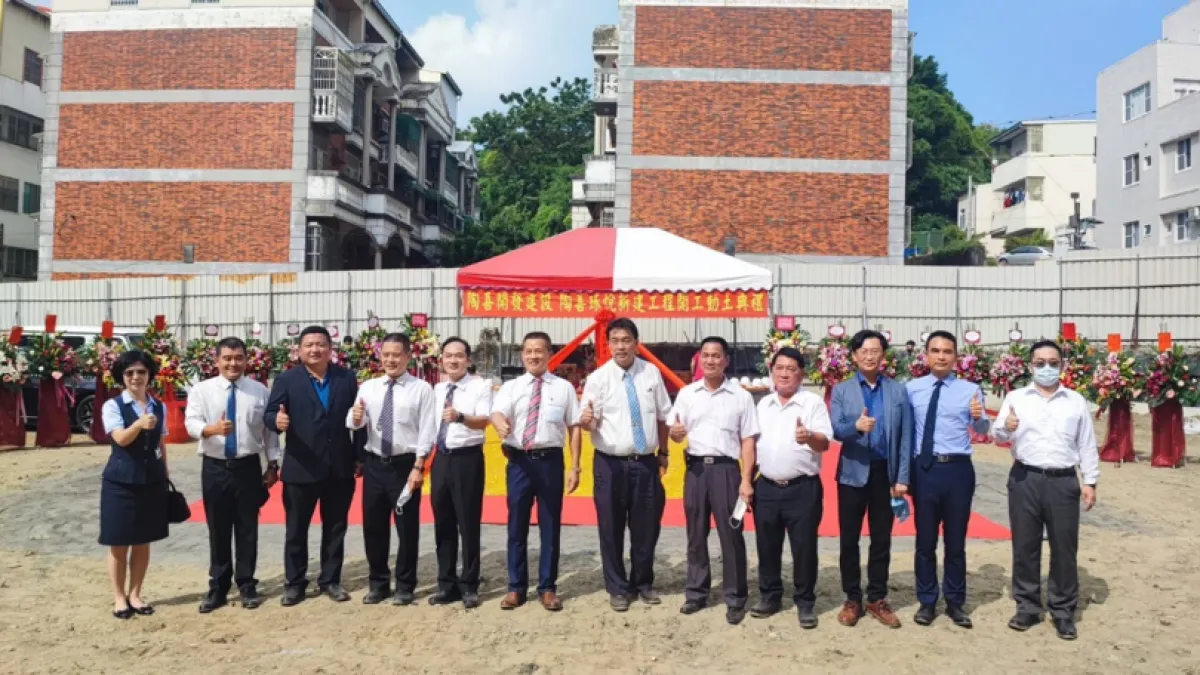陶喜琢悦於10/6吉日吉時舉行開工動土。(圖/陶喜建設提供)