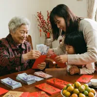 紅包裡的金額不只是數字,而是代表對對方的關心與心意,因此包紅包前,往往會先換新鈔、準備全新的紅包袋,讓收紅包的人感受到「新的一年、一個新的開始」。(生成示意圖/智慧內容中心製) 紅包裡的金額不只是數字,而是代表對對方的關心與心意,因此包紅包前,往往會先換新鈔、準備全新的紅包袋,讓收紅包的人感受到「新的一年、一個新的開始」。(生成示意圖/智慧內容中心製)