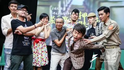 演員研究自己,其實是因為對他人有興趣,了解自己之後,推己及人,同理與解讀他人的情緒,進而溝通調整。(資料照,林韶安攝)